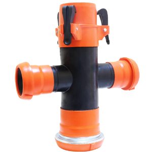 Afriq Water Quick Coupling HDPE Sprinkler Irrigation System Fittings Cross 50 mm 63 mm 75 mm 90 mm